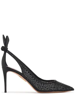 AQUAZZURA: Чёрные туфли  Bow Tie