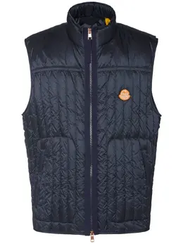 MONCLER GENIUS: Синий жилет 