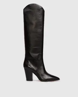 Santoni: Чёрные сапоги 