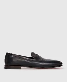 Santoni: Сині туфлі 