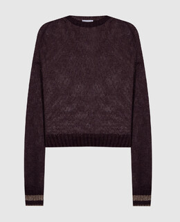 Brunello Cucinelli: Коричневый свитер 