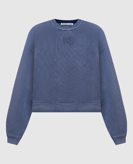 Alexander Wang: Синий свитшот 