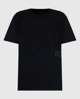 Alexander Wang: Чёрная футболка 