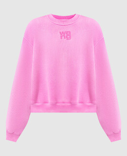 Alexander Wang: Розовый свитшот 
