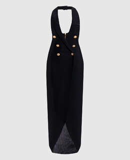 Balmain: Чёрное платье 