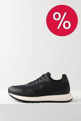 EMPORIO ARMANI: Синие кроссовки 