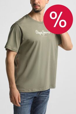 PEPE JEANS: Хлопковая футболка 