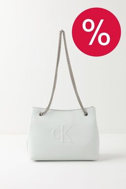 Calvin Klein: Голубая сумка 