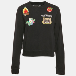 Love Moschino: Чёрный свитшот 