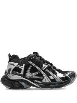 Balenciaga: Чёрные кроссовки 