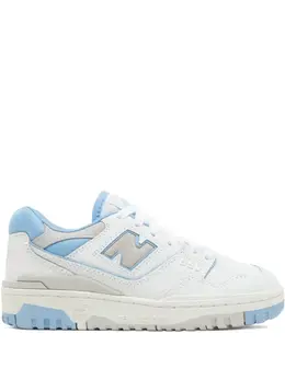 New Balance: Белые кроссовки  550