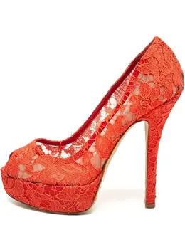 Dolce & Gabbana Pre-Owned: Красные туфли 