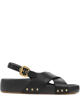 Chloé: Чёрные сандалии 