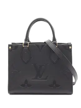 Louis Vuitton Pre-Owned: Чёрная сумка-шоппер 