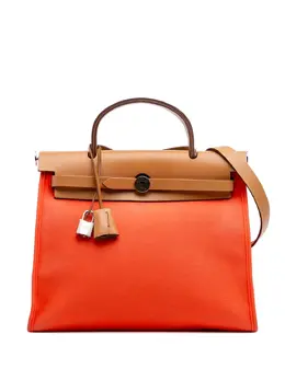 Hermès Pre-Owned: Оранжевая сумка 