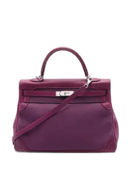 Hermès Pre-Owned: Фиолетовая сумка-шоппер 