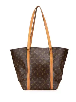 Louis Vuitton Pre-Owned: Коричневая сумка-шоппер 