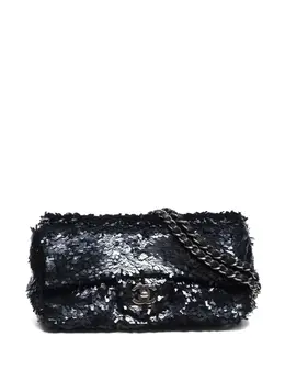 CHANEL Pre-Owned: Чёрная сумка 