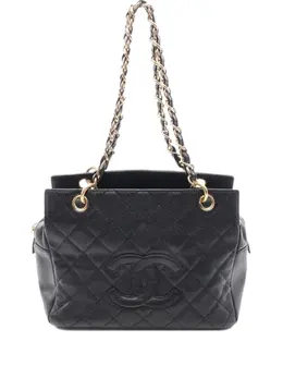 CHANEL Pre-Owned: Чёрная сумка 