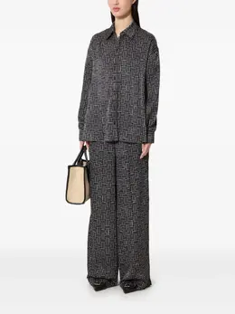 Kenzo: Чёрная рубашка 