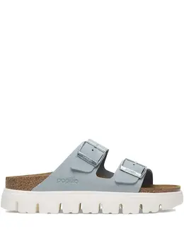 Birkenstock: Светлые сандалии 