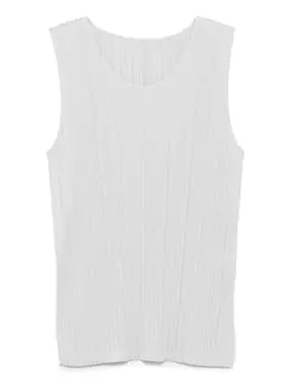 Pleats Please Issey Miyake: Топ без рукава 