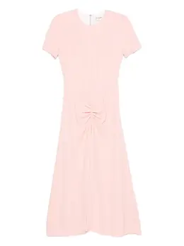 Victoria Beckham: Платье с коротким рукавом 