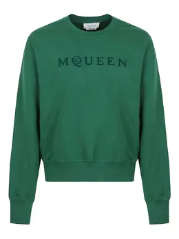 Alexander McQueen: Хлопковый свитшот 