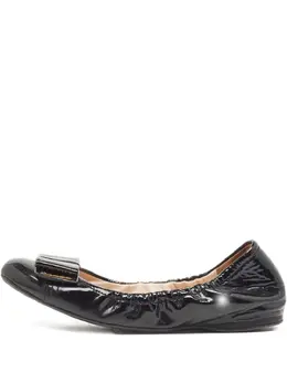 Prada Pre-Owned: Чёрные балетки 