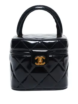 CHANEL Pre-Owned: Чёрная сумка 