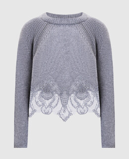 Ermanno Scervino: Серый свитер 
