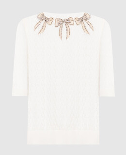 Valentino: Белый топ 