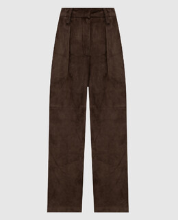 Brunello Cucinelli: Коричневые брюки 