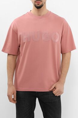 HUGO: Хлопковая футболка 
