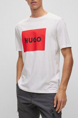 HUGO: Хлопковая футболка 