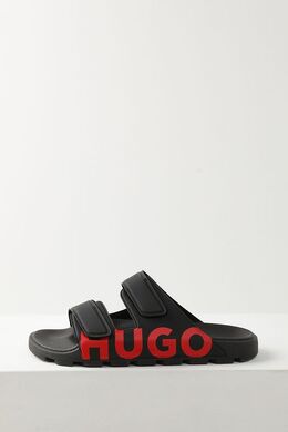 HUGO: Чёрные шлёпанцы 