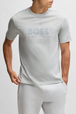 BOSS: Хлопковая футболка 