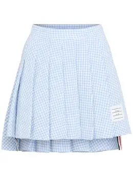 THOM BROWNE: Плиссированная юбка 