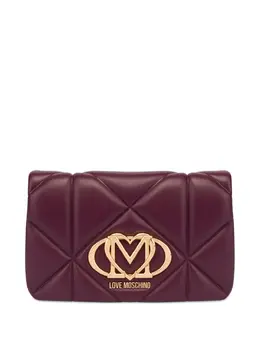 Love Moschino: Тёмный клатч 