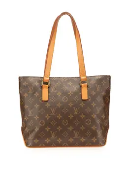 Louis Vuitton Pre-Owned: Коричневая сумка-шоппер 