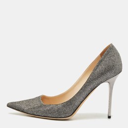 Jimmy Choo: Серебристые туфли  Romy