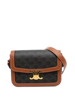 Céline Pre-Owned: Коричневая сумка через плечо 