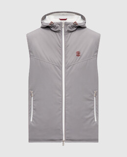 Brunello Cucinelli: Сірі жилети 
