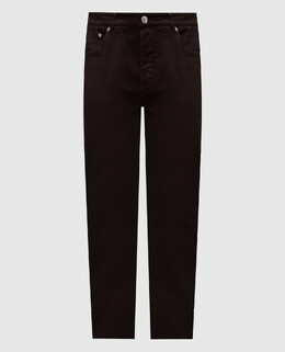 Brunello Cucinelli: Коричневые джинсы 