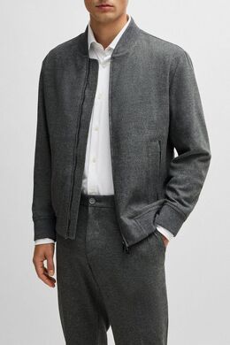 BOSS: Куртка из шерсти 