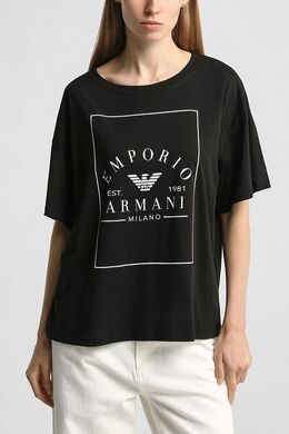 EMPORIO ARMANI: Хлопковая футболка 