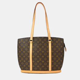 Louis Vuitton: Коричневая сумка-шоппер 