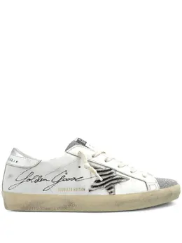 Golden Goose: Белые кроссовки 