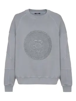 Balmain: Свитшот с длинным рукавом 