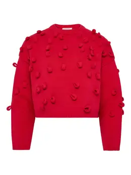JW Anderson: Красный свитер 